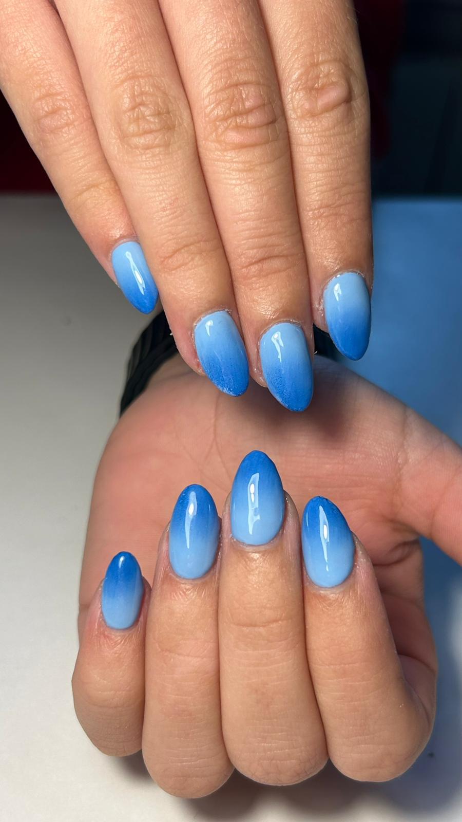 Diseño azul